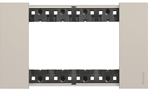 Bticino KA4804KM Living Now - Placca 4 Moduli, Sabbia, 147.5 x 86 x 20 mm