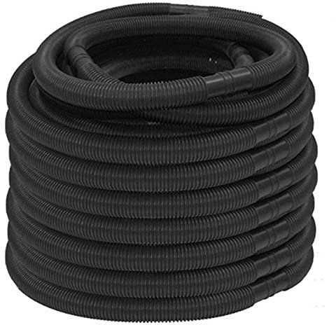 FMN-HT, 1pcs Pool Wasserschlauch mit 32 mm Durchmesser und Gesamtlänge 6.3 Gartenschlauch Flexible Kunststoff-Schläuche Wasserrohr (Farbe : Schwarz)