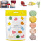 7pcs/Pack NatureShape Essential Oil Foot Bath Effervescent Tablets, Foot Soak Bath Bomb, Foot Care Foot Spa Relax Massage (7pcs)