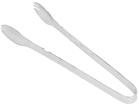 Pinze per il Ghiaccio per Secchiello del Ghiaccio, Pinze da Cucina in Acciaio Inossidabile Multiuso Pinze da Cucina Antiscivolo per Cubetti di Zucchero Ghiaccio Tea Party Coffee Bar Servire(Specchio)