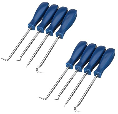 Nicfaky 8 Stücke Pick und Hook Set O Ring Wellendichtring Abzieher Entferner Handwerkzeug