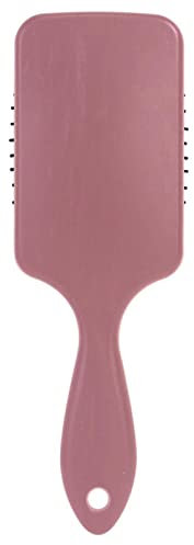 Rose Gold Detangler Hair Brush Hair Smoothing Massaging Scalp Paddle Brush for Detangling