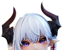 Gooyeh Lilith Figur Anime Spiel Action Figuren Lilith schönes Mädchen PVC Statue Modell Desktop Ornamente nach Hause Dekorationen Fan Sammlerstücke Geburtstag Geschenk 28cm