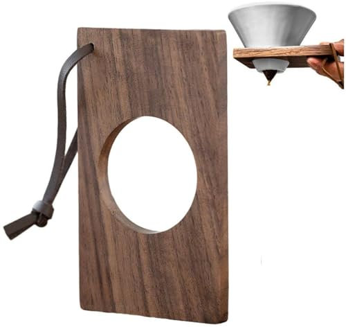 Abbdbd Holzkaffeefilter Tasse Halter Kaffeefilterhalter Kaffee Tasse Stützrahmen Konisch Filter Tasse Lager Rack Kaffee Tropfhalter