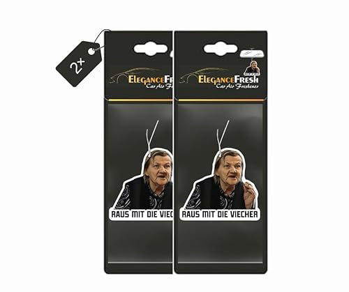 2× Karin Ritter Duftbaum Auto, Auto Lufterfrischer, Car Air Freshener, Duftanhänger Auto, Auto Tuning, Auto Duftspender,Lustiger Spruch Meme