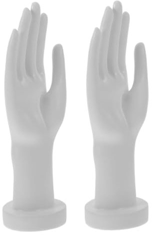 LOLIPPYY 2-teiliger Schaufensterpuppen-ausstellungsständer Für Schmuck Armband-organizer-ausstellungsständer Aus Kunststoff Mit Realistischer Schaufensterpuppen-hand