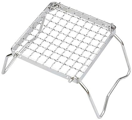 Milisten Acciaio Inox Per Barbecue Da Campeggio Pratico e Resistente Per Picnic e Viaggi Facile Da Riporre e Trasportare