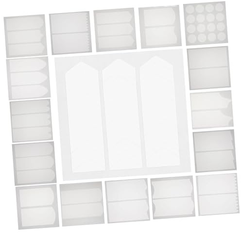 VINTORKY 18Feuilles Autocollants pour Ongles de Décoration Manucure Française Outils de Guide pour Nail Art pour Créer Designs Personnalisés et