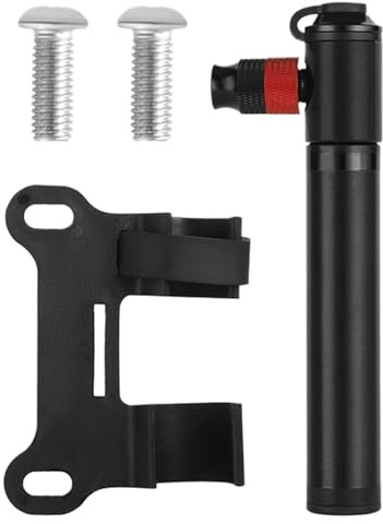 Pompe À Vélo Compacte,Mini Compresseur Portable À pour Pneus Cyclisme | Accessoire Montable sur Cadre pour E-Bike Cyclisme Voyage et Randonnée en Plein Air
