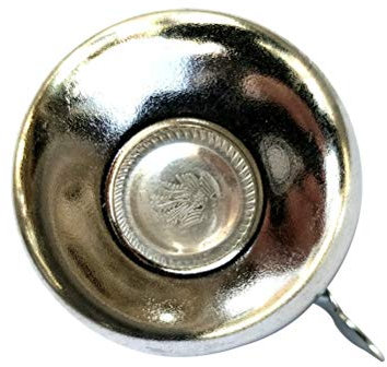 BESPORTBLE Klassische Fahrrad Zubehör Retro Fahrradklingel Alarm Metall Lenker Mini Vintage Radfahren Horn (Helle Farbe 52mm)