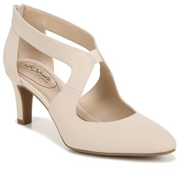 LifeStride Women's Giovanna 2 Pump, Almond, 10