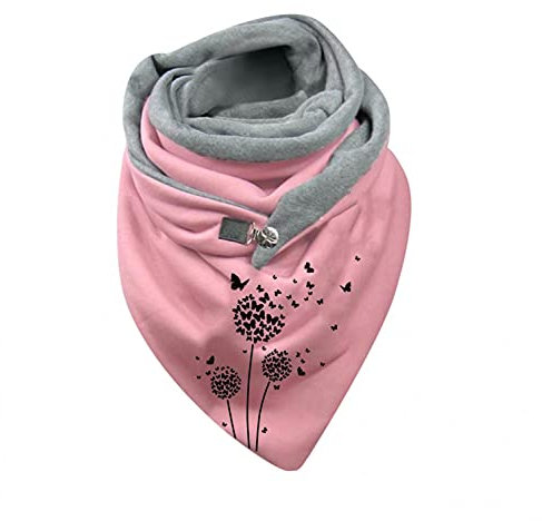 Schal Damen Dreiecksschal Elegant Farbe Katze Tier Drucken Button Dreieckstuch Warmee Herbstschal Winterschal Karo Tartan Herbstschal Halstücher Cape Mit Knöpfen Weich Dreieckstuch Scarf Lätzchen