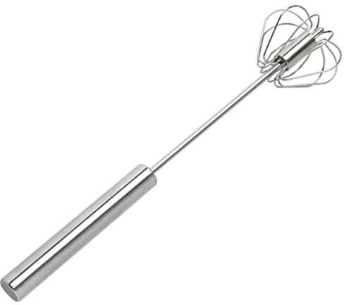 OUNONA Handheld Mini Retractable Egg Whisk Kitchen Gadget Stainless Steel Whisk for Home Use Retractable for Mixing