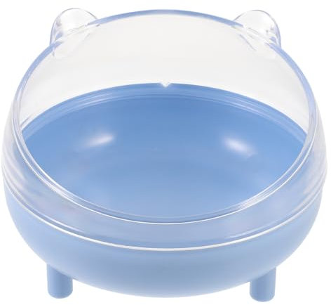 DOITOOL Hamster Sandbad Mit Halboffenem Deckel Praktischer Waschraum Für Kleintiere Stressabbau Und Aktivitätssteigerung Für Hamster Und Andere Kleine Haustiere