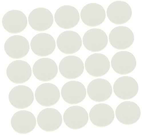 MAGICLULU 120 Stück Aromatherapie-Pads Aus Baumwolle Austauschbare Diffusor-Pads Für Ätherische Öle Kompaktes Duft-pad Zum Nachfüllen Für Halsketten Und Anhänger