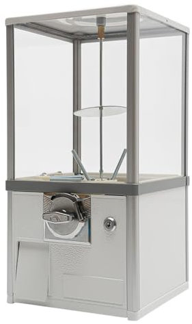 Distributore Automatico, Capsula Giocattolo, Distributore Commerciale di Caramelle E Gomme da Masticare, Distributore di Caramelle a Capsula Sferica, Distributore Automatico All'ingrosso,Silver