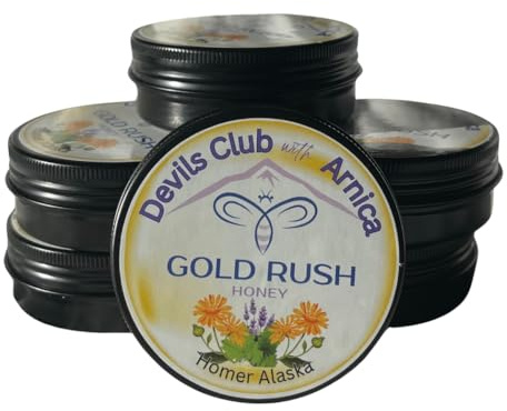 Devil's Club Salve | Arnica Balm | Devil's Club Salve with Arnica 2X Strength | Skin, Muscle and Joint Soothing from Nature