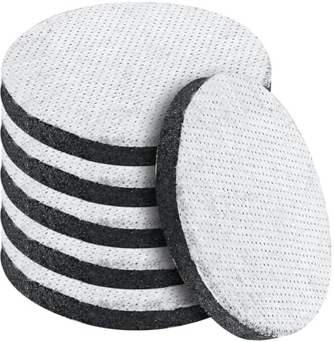 Asfrode 6 Stück Micro Disc Wasserfilterscheiben für Brita Fill and Go Wasserfilterflaschen Karaffen, Wasserfilterkaraffe Wasserfilter Reduzieren Chlor Mikropartikel Filtert Verunreinigungen