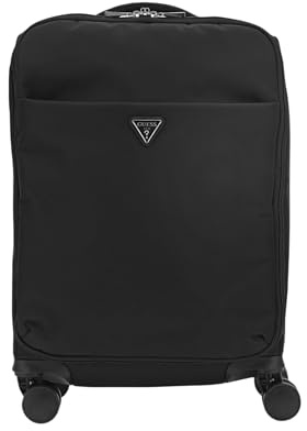 GUESS Follie Koffer mit 8 Rollen, schwarz, Handgepäck, 50,8 cm, Schwarz, Carry-On 20-Inch, Follie Koffer mit 8 Rollen, 50,8 cm
