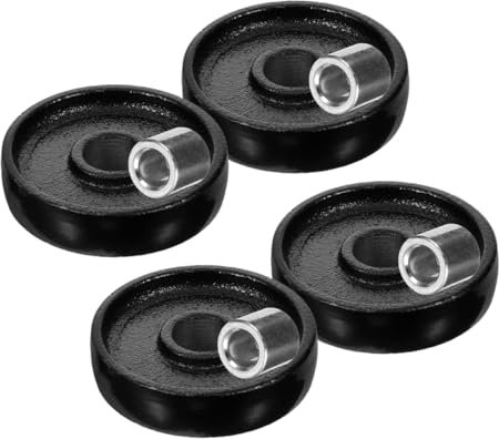 iplusmile 4stücke Teiliges Hydraulischer Jack-räder Aus Austauschbare Frontrollen Tonnen-wagenheber Robuste Ersatzräder Für Horizontale Wagenheber Einfache Montage Verbesserte Stabilität Und