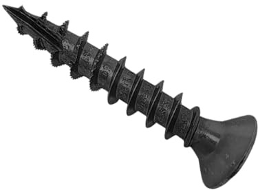 Forgefix, Spectre™ Lot de 200 vis à bois multifonctions compatibles PZ 5 x 30 mm Finition revêtue noire pour une excellente résistance à la corrosion