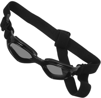 ibasenice Haustier Sonnenbrille Sonnenbrillen für Haustiere Hunde Sonnenbrille Hundebrille Haustier Brille Hundeaugenbrille Hundebrillen Hunde Haustierbrille Plastik Schwarz