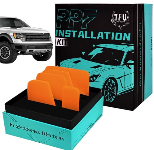 Herramientas para Tinte De Ventanas | Kit de Instalación para Vinilado de Vehículos,5 Piezas para Película de Ventanas Exhibición Retail Moto Baño Hogar Auto Camión Uso Comercial