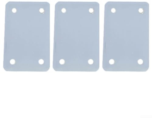 Confezione da 3 cornici magnetiche in acrilico, double face, con bordi senza cornice e forte attacco magnetico, per foto e biglietti (7,5 x 10,5 cm)