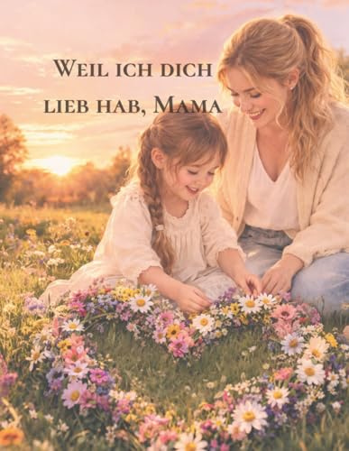 Weil ich dich lieb hab, Mama: Ein Erinnerungsbuch zum Ausfüllen & Gestalten