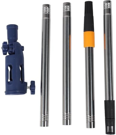 Extension de pinceau multi-angles, poignée d'extension de pinceau à peinture, outil de bordure pour plafonds hauts, murs, garniture et coin de peinture, accessoires d'extension de rouleau de peinture