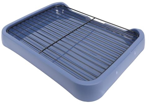 Aseo para perros, bandeja de basura para perros, extraíble inodoro interior para entrenamiento de perro soporte de cojín para cachorro para perros de tamaño pequeño y mediano
