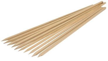 Profi-Grill Steckerlfischleisten Holzsteckerl für Steckerlfisch Spieße (100)