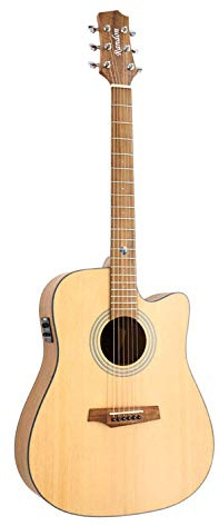 Randon RGI-01CE Westerngitarre - Dreadnought - Cutaway - Electronic Fishman ISY 301 incl.Tuner
