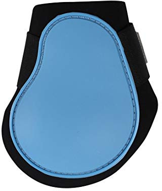 ARBO-INOX Streichkappen Hartschale Neopren Klettverschluss 12 Farben (Pony, hellblau)
