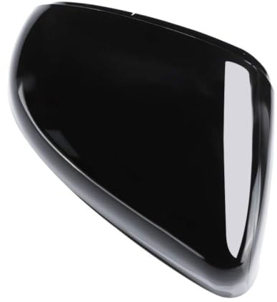 Yctze Rückspiegelkappe ABS Schwarz, Golf 6 2009-2012 Spiegel | Abdeckung Kratzschutz, Dekoration Links Rechts, Ersatz