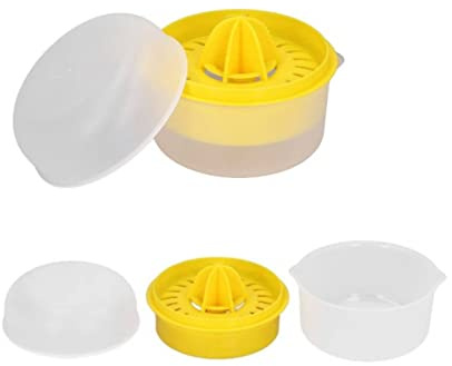 2pcs presse-citron en plastique, 2-en-1 citron citron vert presse-agrumes presse-agrumes manuel presse-agrumes manuel presse-agrumes citron zesteur presse-agrumes outil pour fruits orange