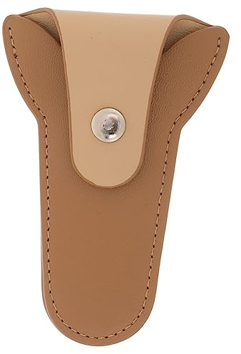 FRCOLOR Custodia Protettiva Per Forbicine Unghie E Cuticole in Pelle Robusta Design Ergonomico Borsa Portaoggetti Per Manicure E Tagliaunghie Sicura