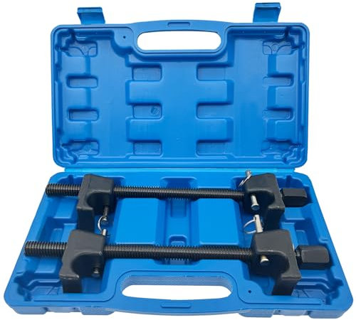 THIKPO Herramienta de tensor de resorte, compresor de resorte Macpherson de 11-1/2 pulgadas, llave de vaso de 1/2 pulgadas, accionamiento para comprimir el muelle helicoidal, juego de 2