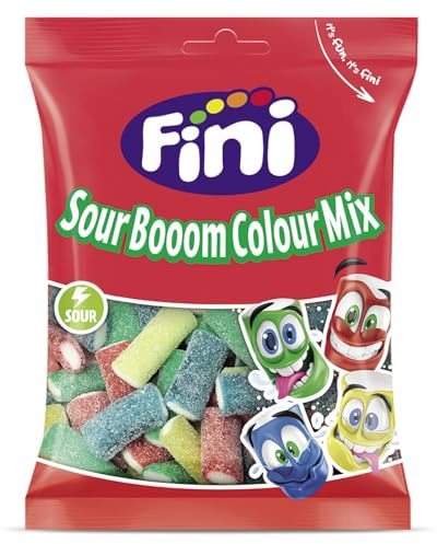 Fini Mini Regalices Sour Boom Colour Mix, 90g