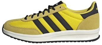 Adidas Uomo Run 70S 2.0 Shoes, Yellow/Core Black/off White, 46 2/3 EU