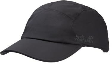 Jack Wolfskin Unisex Winter Cap Baseballkappe, Schwarz, M EU