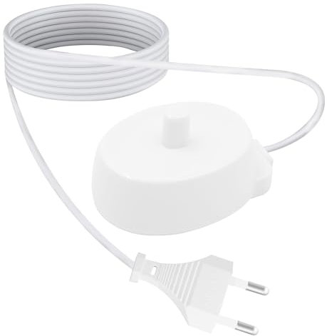 Ladegerät für Braun Oral-B Elektrische Zahnbürsten - Toothbrush ladegeräte Kompatibel mit Oral B Pro 3500, Pro 3900, Oral-B Vitality, iO3, iO4, iO5, iO6 - Ersetzt das Original Ladestation 3757