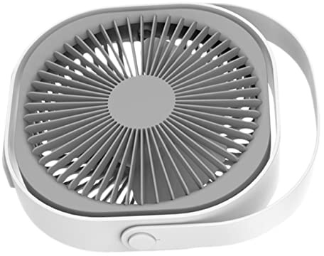 CIYODO Mini Ventilador de Mano USB 6 Pulgadas Blanco Abs Portátil