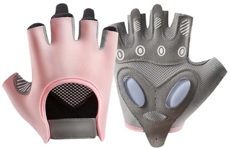 Guantes de ciclismo para niños, guantes de ciclismo para niños, 8 años, guantes de moto, guantes de ciclismo para niña, guantes de medio dedo, guantes de equitación, bicicleta de montaña, 4 guantes de