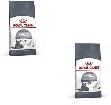 Royal Canin Dental Care | dubbelpack | 2 x 400 g | torrfoder för vuxna katter | För att stödja hälsa och munhygien | Med ett aktivt tandvårdande näringsämne