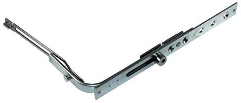 SI Siegenia Eckumlenkung für Rundbogen RB - SB 195x70mm mit Rollzapfen incl. SN-TEC Montagematerial
