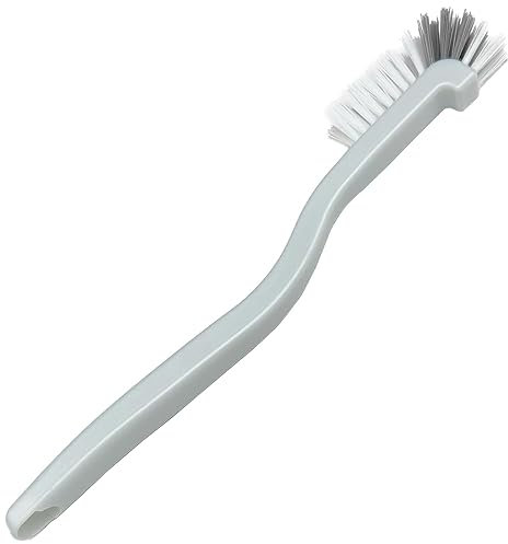 JIANYI Spazzola da cucina ad angolo retto per la pulizia del lavandino, per piatti, pentole, padelle, angoli rigidi, per piccoli spazi, linee di piastrelle per la pulizia profonda con setole rigide