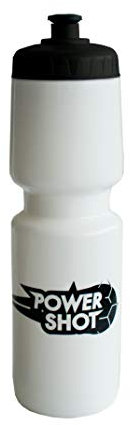 POWERSHOT Bidones de Deporte - Color de Botella y de Tapa a Elegir! (Negro, Azul)