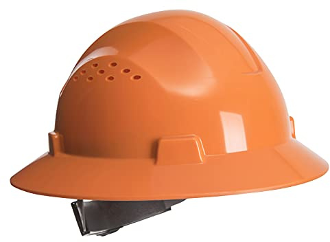 Portwest PW52 Future - Casco Duro de construcción ventilada con protección de ala Completa ANSI