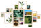 edihome, Marcos de Fotos Multiples, 17 Fotos, Blanco, Negro o Marron, Madera MDF, Lamina Acrilica, Galeria de Imagenes, Decoracion Hogar (Marron)